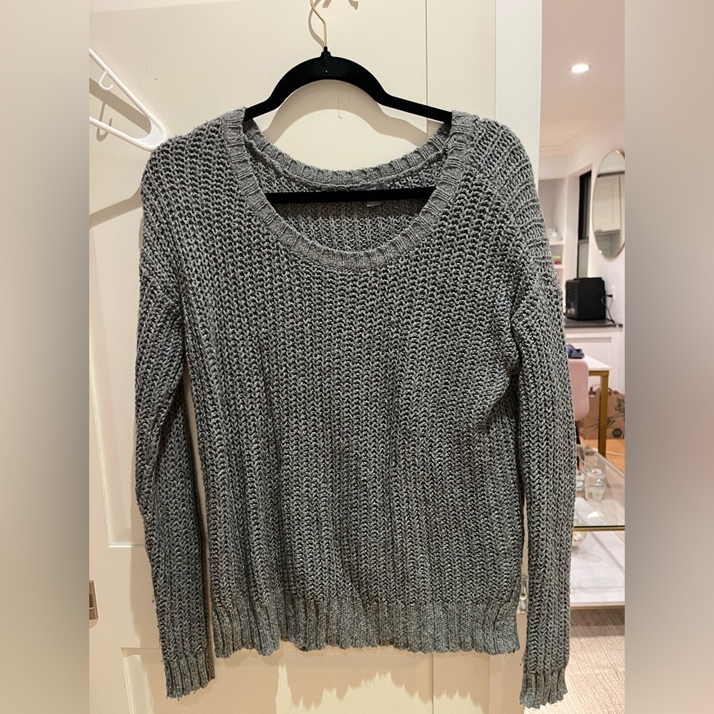 Grey sweater